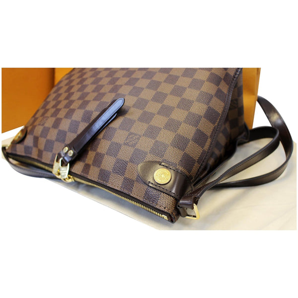 LOUIS VUITTON Duomo Damier Ebene Crossbody Bag Brown