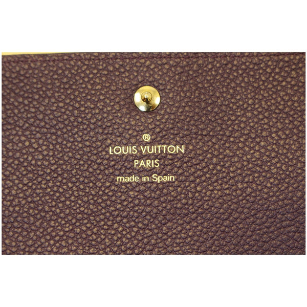 Louis Vuitton Empreinte Leather Trifold Wallet Purple-US