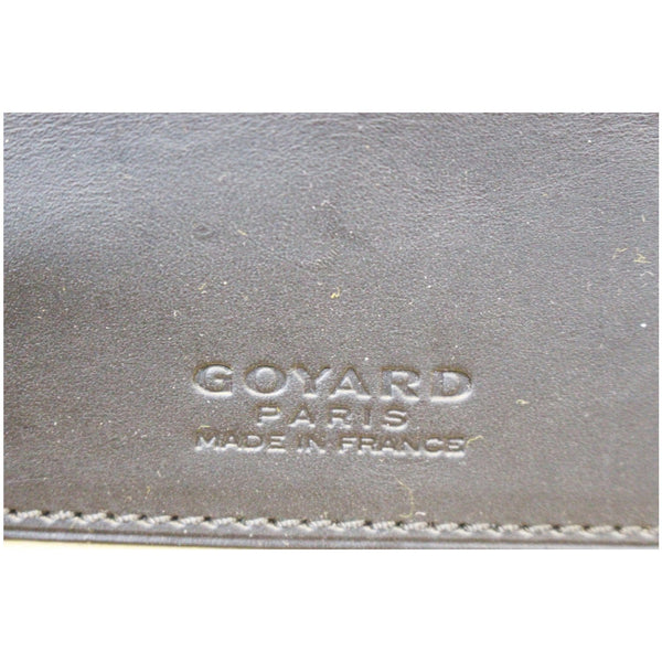 GOYARD Belvedere MM Goyardine Canvas Crossbody Bag Black-US