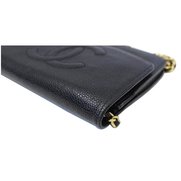 CHANEL Timeless WOC Caviar Leather Clutch Crossbody Bag Black-US