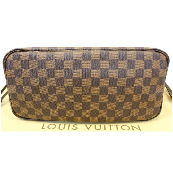 LOUIS VUITTON Neverfull MM Damier Ebene Tote Shoulder Bag-US