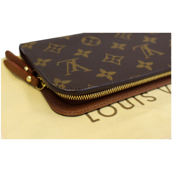 LOUIS VUITTON Insolite Monogram Canvas Wallet Brown