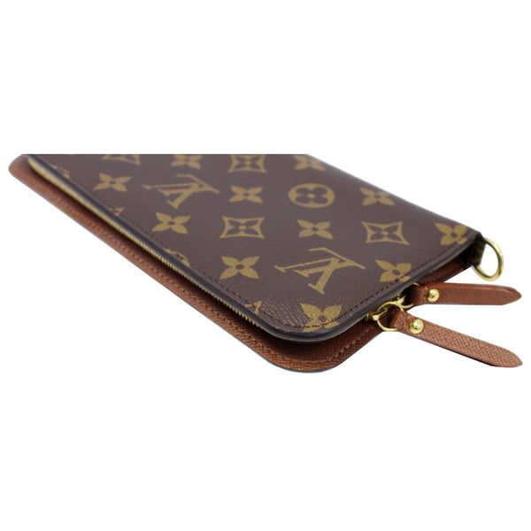 LOUIS VUITTON Insolite Monogram Canvas Organizer Wallet Brown