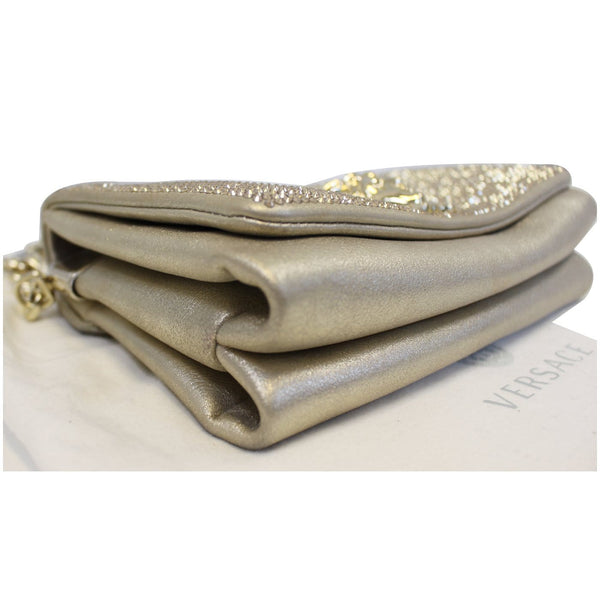 Versace Crystal Medusa Evening Sultan Hanbag Gold-US