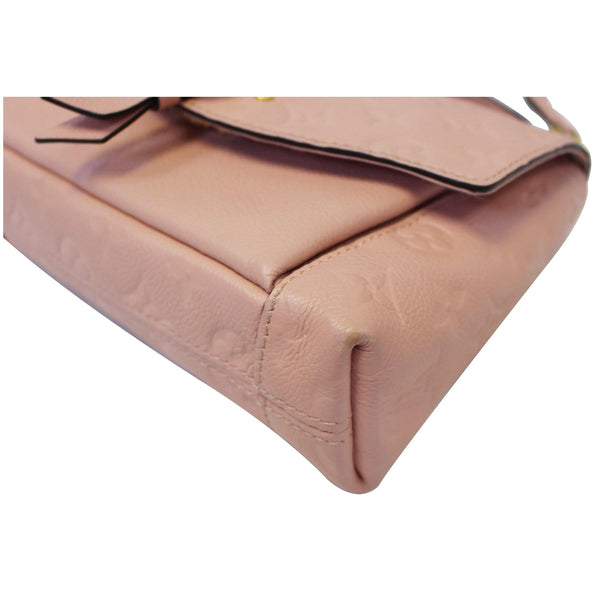 LOUIS VUITTON Blanche BB Empreinte Leather Shoulder Bag Rose Poudre