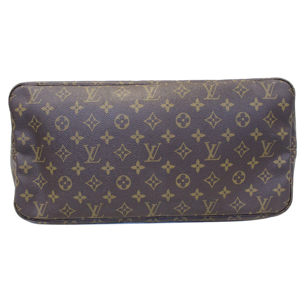 LOUIS VUITTON Neverfull GM Monogram Canvas Tote Shoulder Bag Brown