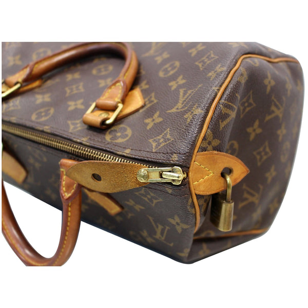 lv Speedy 30 Monogram Canvas Satchel Bag