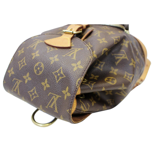 LOUIS VUITTON Montsouris MM Monogram Canvas Backpack Bag Brown-US