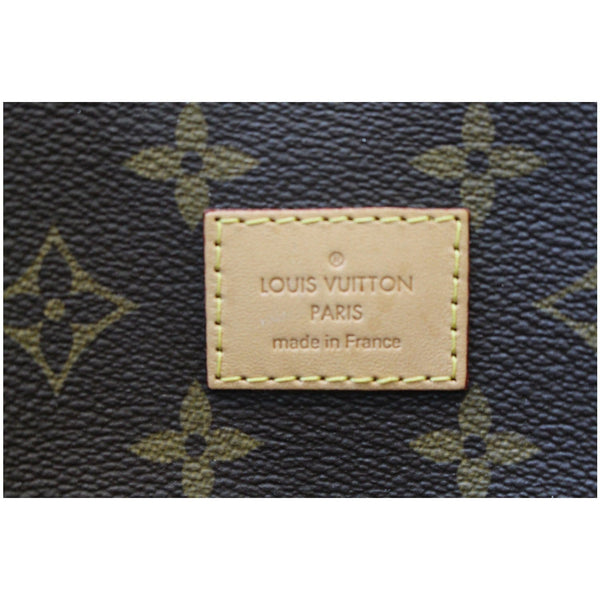 engraved Louis Vuitton Melie Monogram Canvas handbag