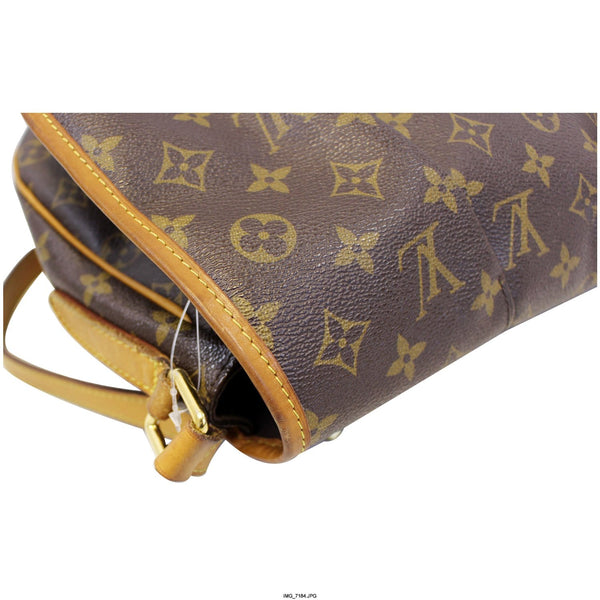 LOUIS VUITTON Menilmontant MM Monogram Canvas Crossbody Bag-US