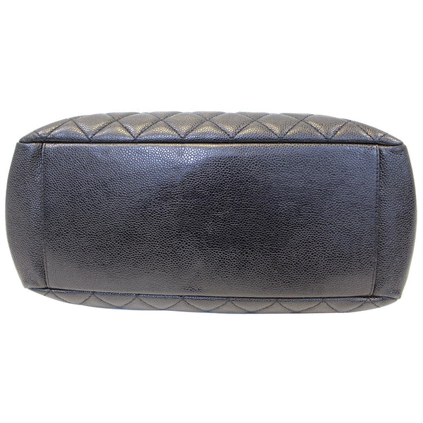 CHANEL Black Caviar Leather Grand Shopping Tote Bag-US