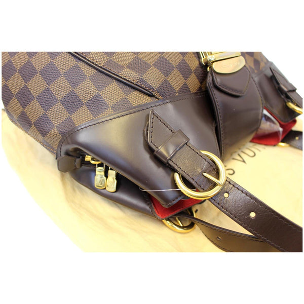 LOUIS VUITTON Sistina GM Damier Ebene Shoulder Handbag-US