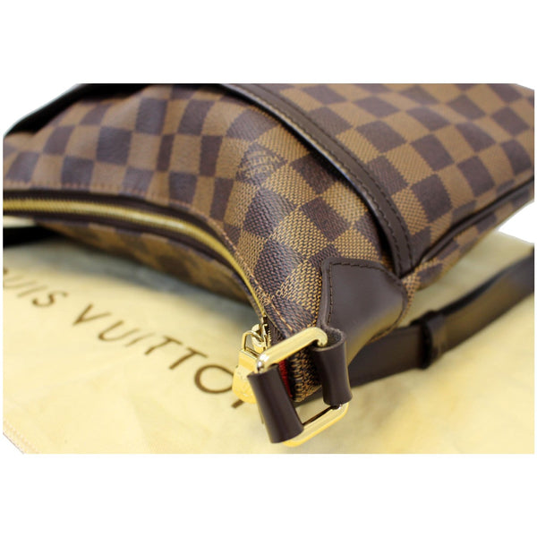 LOUIS VUITTON Bloomsbury PM Damier Ebene Crossbody Bag Brown