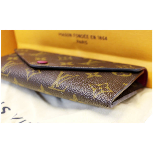 LOUIS VUITTON Damier Ebene Josephine Wallet Brown-US