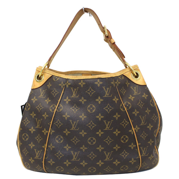 LOUIS VUITTON Galliera PM Monogram Canvas Shoulder Handbag Brown-US