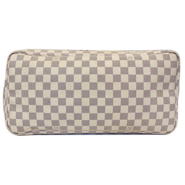 Louis Vuitton Neverfull GM Damier Azur Tote Bag - bottom view