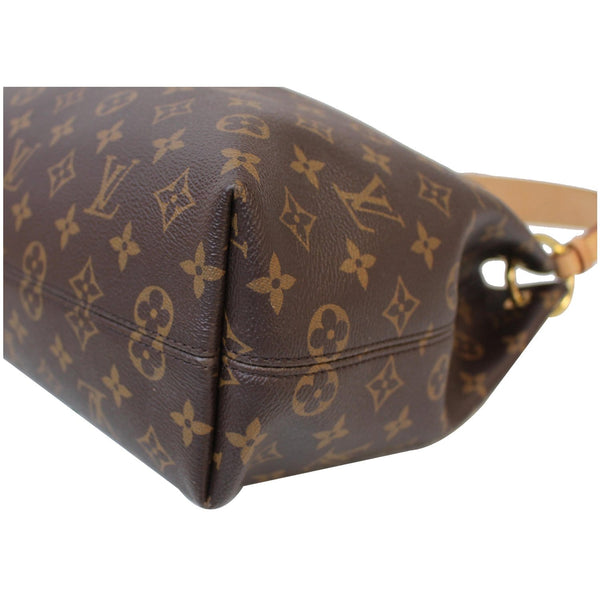 lv Graceful MM Monogram Canvas Women's Shoulder Bag