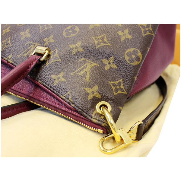 LOUIS VUITTON Pallas Monogram Canvas 2Way Shoulder Bag Brown-US