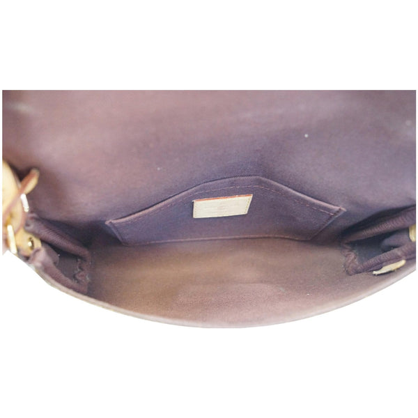 LOUIS VUITTON Favorite PM Monogram Canvas Crossbody Bag Brown