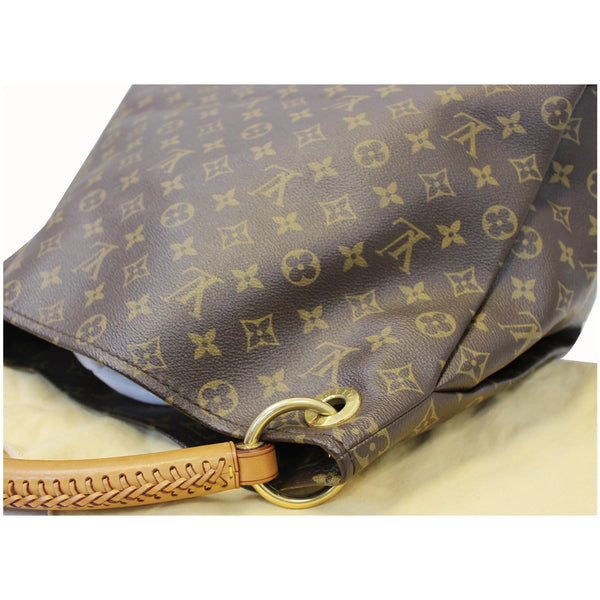 LOUIS VUITTON Artsy MM Monogram Canvas Shoulder Bag Brown-US