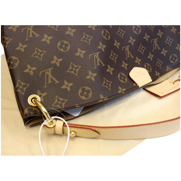 LOUIS VUITTON Graceful MM Monogram Canvas Shoulder Bag-US