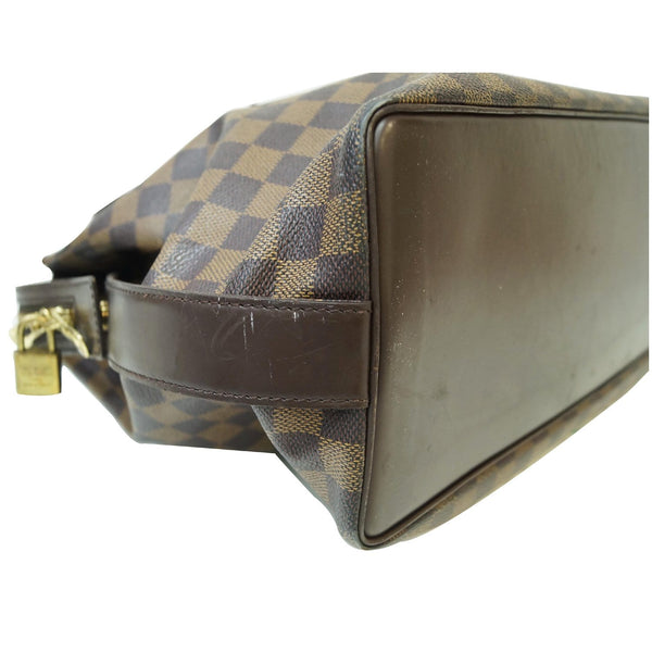 LOUIS VUITTON Chelsea Damier Ebene Shoulder Bag Brown