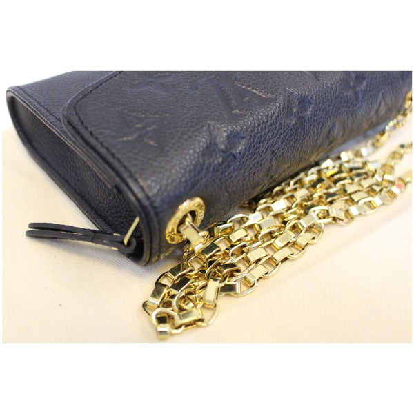 LOUIS VUITTON St Germain Pochette Empreinte Leather Shoulder Bag Black - 15% OFF