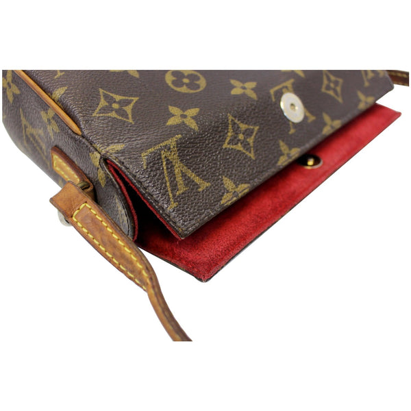 LOUIS VUITTON Recital Monogram Canvas Shoulder Handbag-US