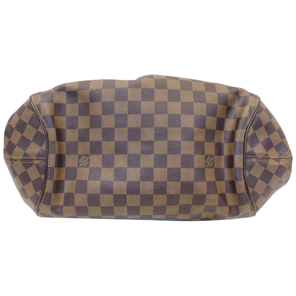 LOUIS VUITTON Sistina GM Damier Ebene Shoulder Handbag Brown-US
