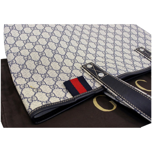 GUCCI GG Supreme Tote Bag 211134 Blue-US