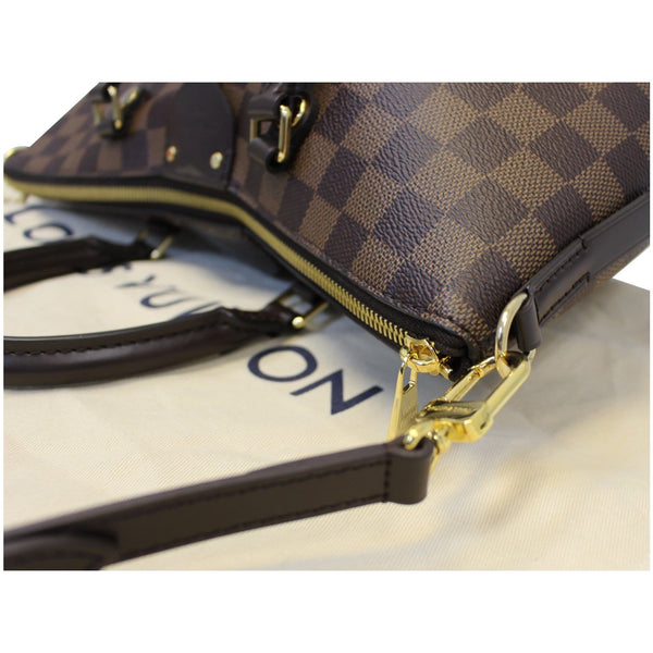 LOUIS VUITTON Siena MM Damier Ebene Shoulder Bag Brown
