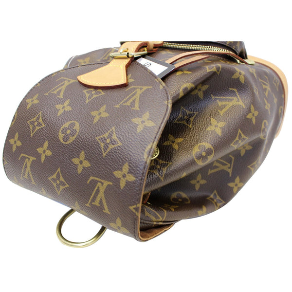 LOUIS VUITTON Montsouris PM Monogram Canvas Backpack Brown