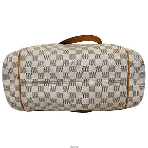 Louis Vuitton Totally GM Damier Azur Tote Shoulder Bag - leather