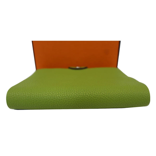 Hermes Book Ulysse PM Agenda Address Green - bottom view