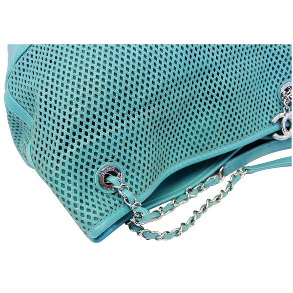 Chanel Tote Bag Calfskin Up In The Air North South - side view