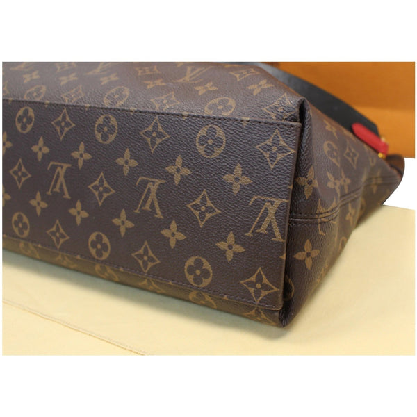 Louis Vuitton Tuileries Monogram Canvas Hobo Bag back view