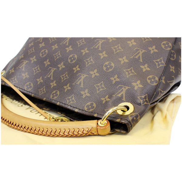 LOUIS VUITTON Artsy MM Monogram Canvas Shoulder Bag Brown-US