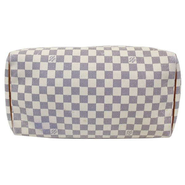 LOUIS VUITTON Speedy 35 Damier Azur Satchel Bag-US