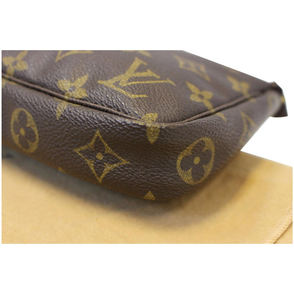 LOUIS VUITTON Pochette Accessoires Monogram Canvas Pouch Bag Brown-US