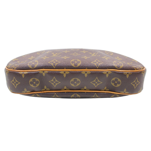 LOUIS VUITTON Odeon MM Monogram Canvas Shoulder Bag Brown