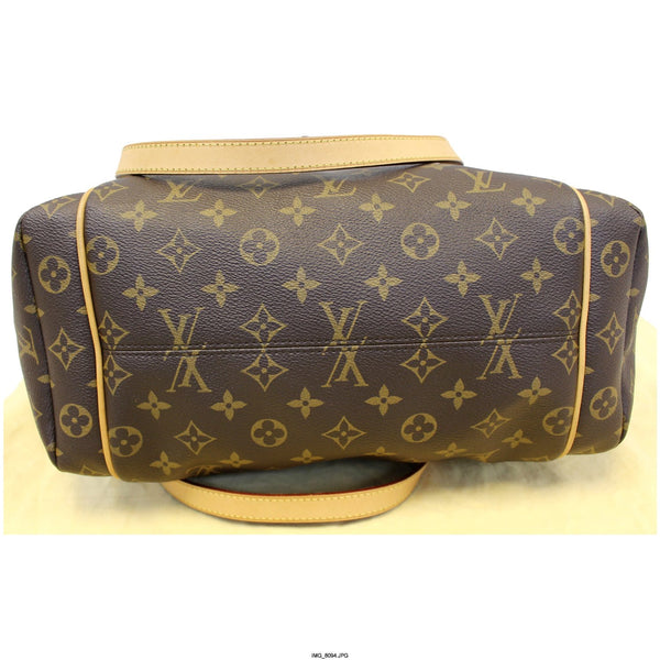 LOUIS VUITTON Totally MM Monogram Canvas Brown Tote Shoulder Bag