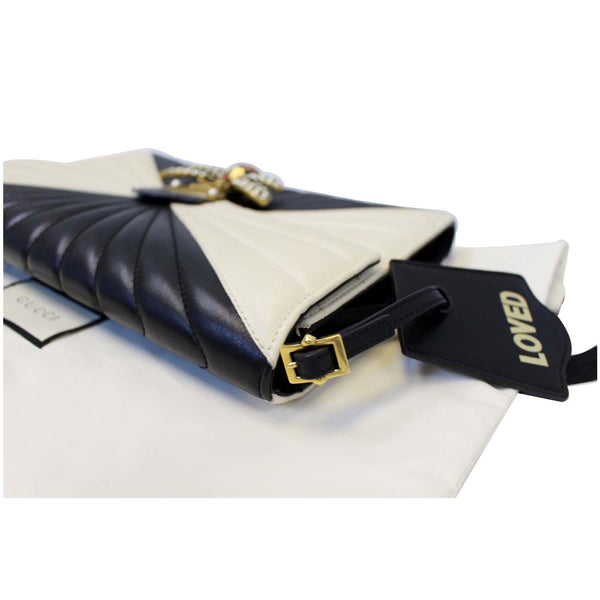 Gucci Clutch Bag Queen Margaret Matelasse Leather - corner