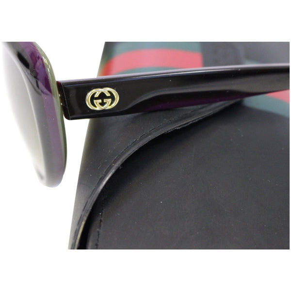 GUCCI Cat Eye Sunglasses 3510S Purple/Black
