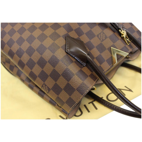 LOUIS VUITTON Kensington Damier Ebene Shoulder Handbag-US