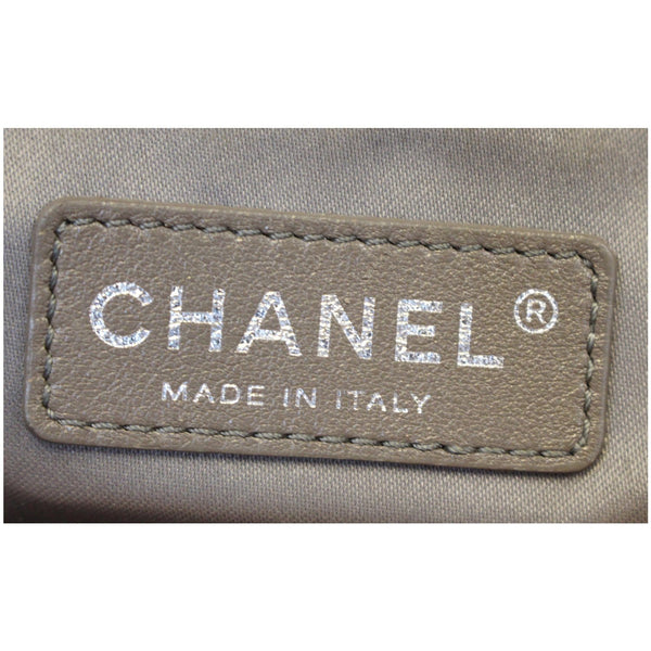 CHANEL Grand Shopping Caviar Leather Tote Shoulder Bag Blush Pink