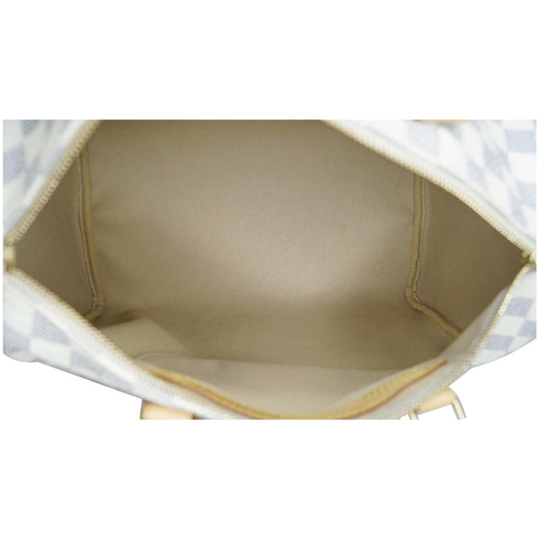 Louis Vuitton Speedy 30 Damier Azur Satchel Bag classic interior