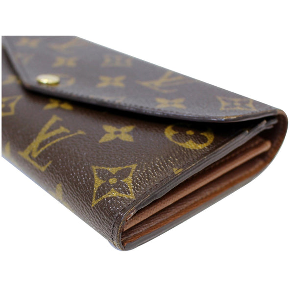 LOUIS VUITTON Sarah NM Monogram Canvas Wallet Brown-US