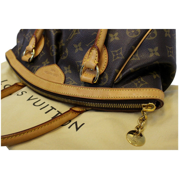 LOUIS VUITTON Tivoli PM Monogram Canvas Shoulder Bag Brown