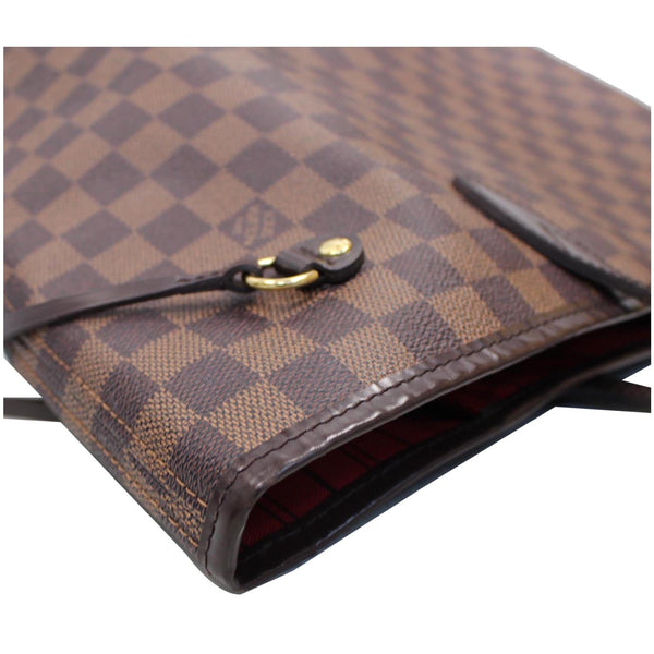 Louis Vuitton Neverfull MM Damier Ebene Bag Brown side preview
