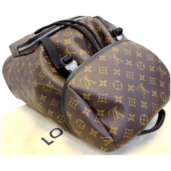 LOUIS VUITTON Zack Monogram Macassar Canvas Backpack-US